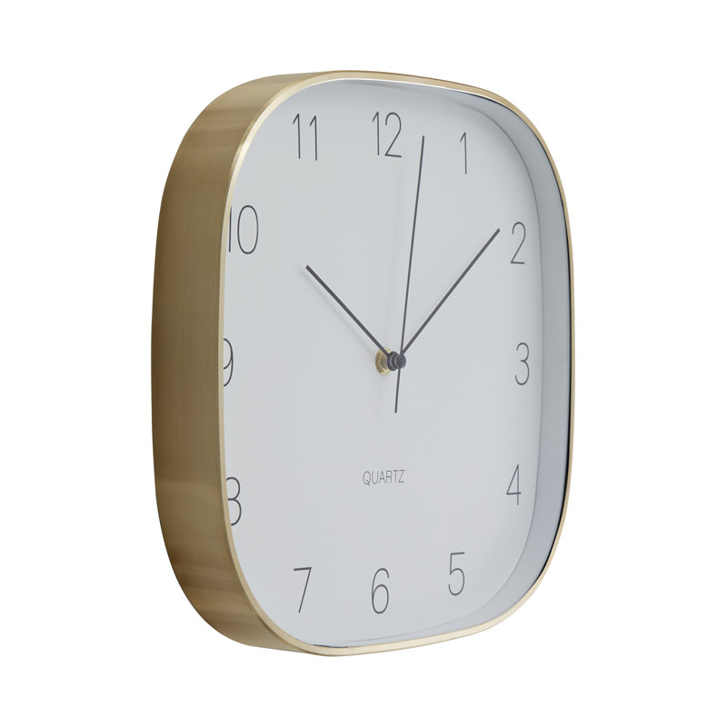 Attleboro Wall Clock, Gold