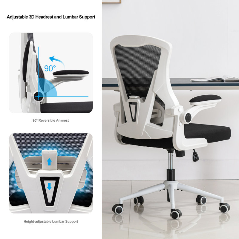 Kealoha Mesh Office Chair, White