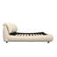 Grand lit plateforme tapissier de luxe avec dossier surdimensionné et structure en bois massif, convenant à plusieurs hauteurs de matelas, beige-1916635016-1916635023