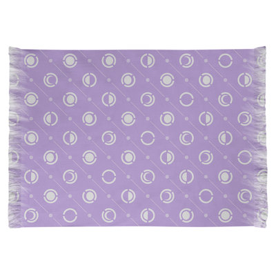 Tapis de la lune phases mauve