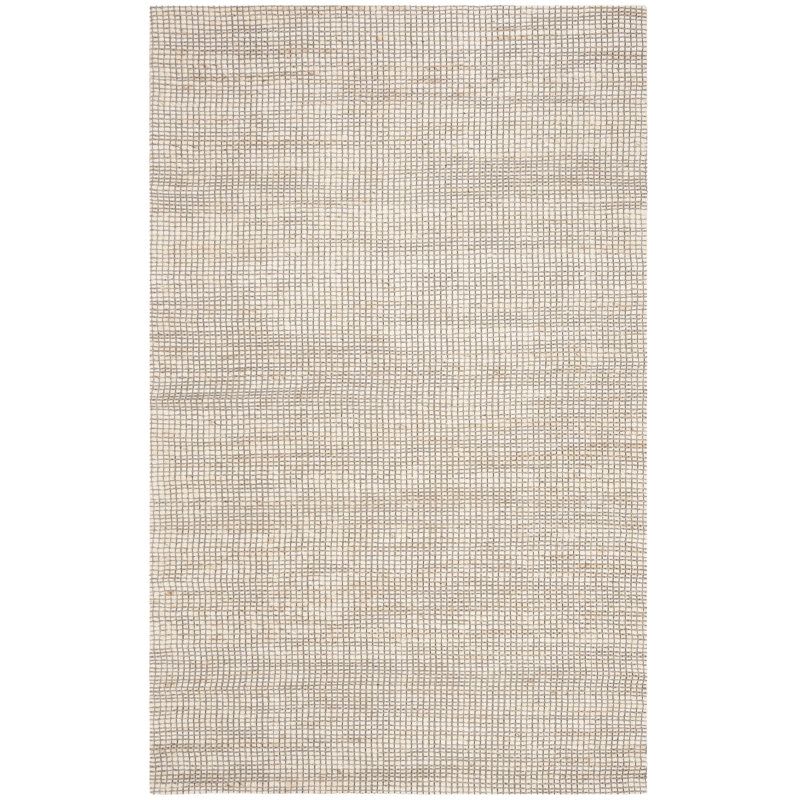 Tapis ivoire tissé à la main Zaragoza, Rectangle 2 pi 3 po x 4 pi
