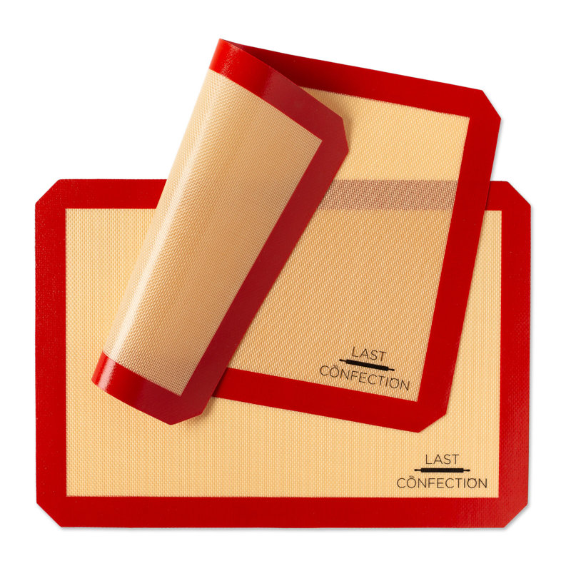 Last Confection Non-Stick Silicone Baking Mat Set (2-Pack)