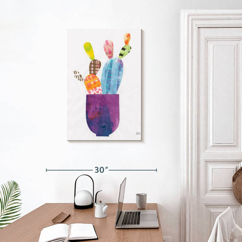 Harnek Collage Cactus II, H 30 po x l 20 po