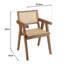 AGATHE Upholstered Armchair-93548963