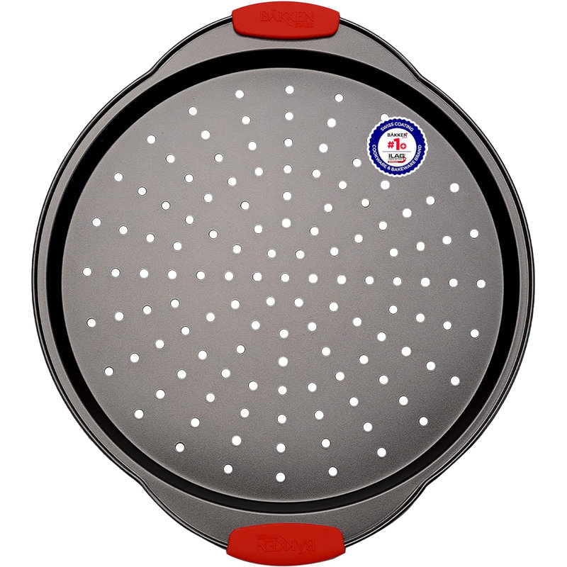 Lifemaster Non-Stick Steel Pizza Pan