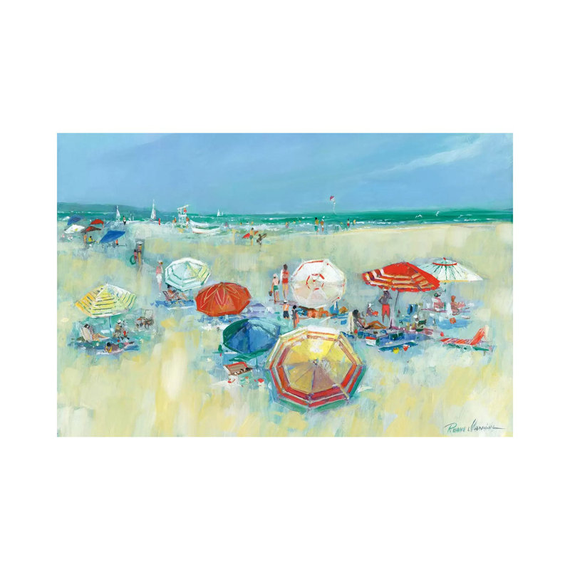 The Shore II by Ruane Manning - Wrapped Canvas Painting, 152.5 cm H x 101.5 cm W