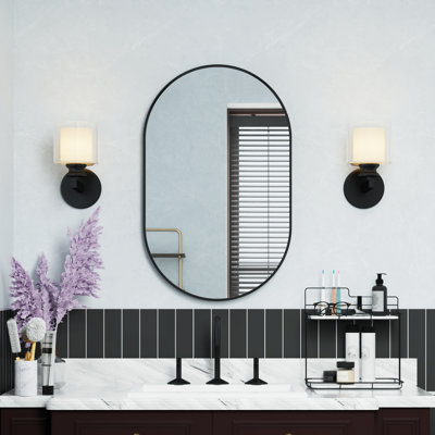 Miroir de salle de bain mural