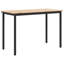 Solid Wood Top Metal Base Dining Table-1989931480-1989931429-1989931425