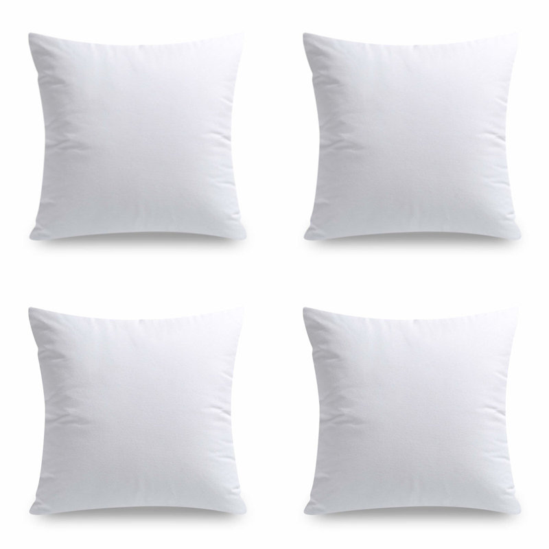 Decorative Square Throw Pillow Insert, Square 16"
