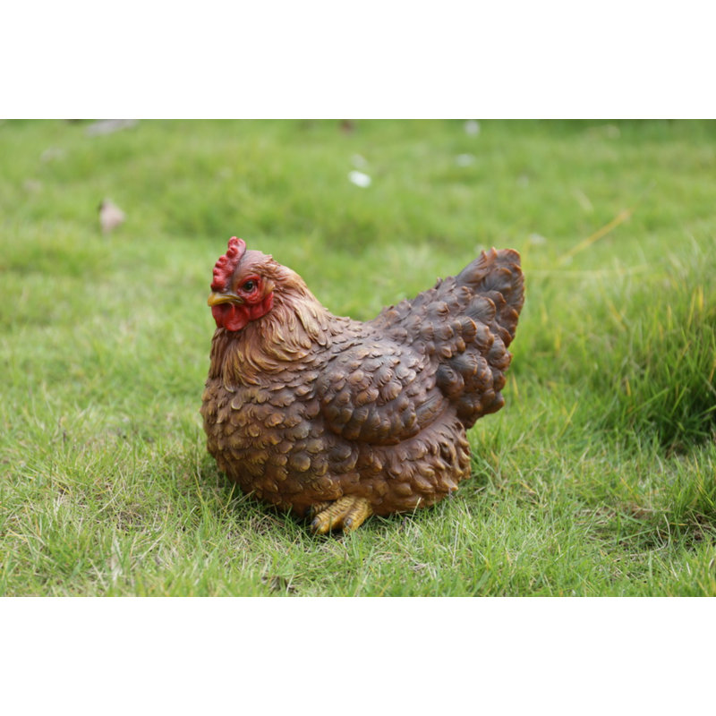 Squatting Hen Statue