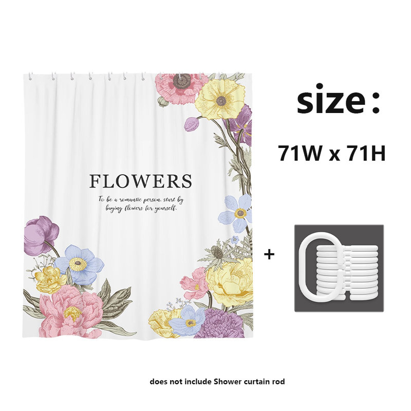 Polyester Shower Curtain