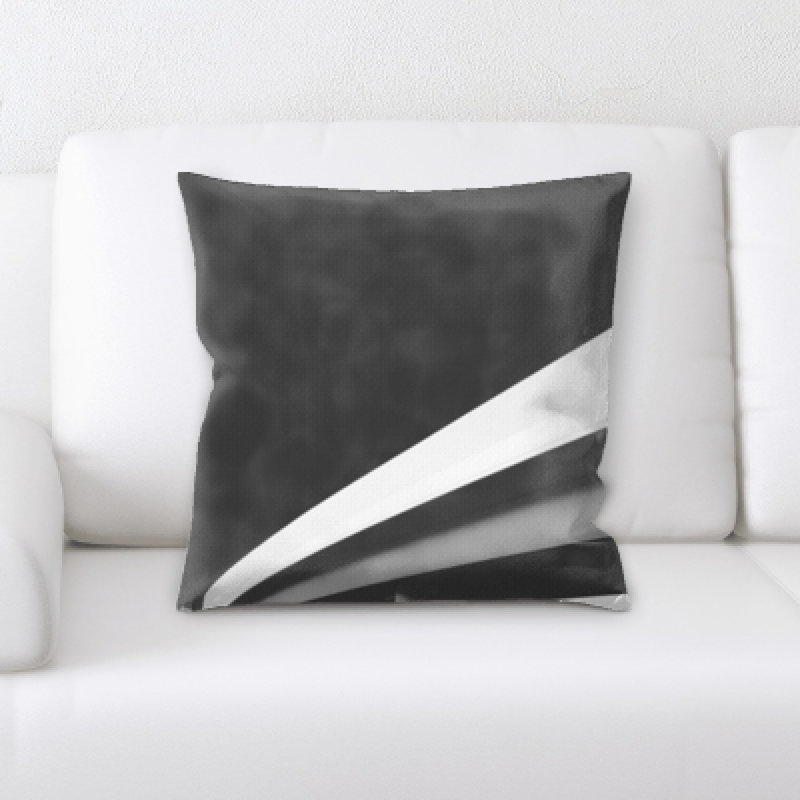 Microsuede Reversible Throw Pillow