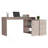 Antlia L-Shaped Writing Desk, Two Shelves, Single Door Cabinet-259156774