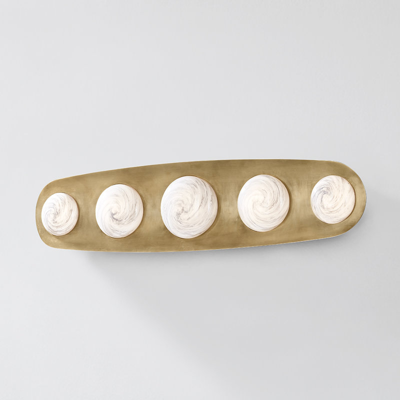 BEZEL Light Integrated LED Wall Sconce by Noz Nozawa for Corbett Lighting, 30.5" H x 7" W x 2.5" D