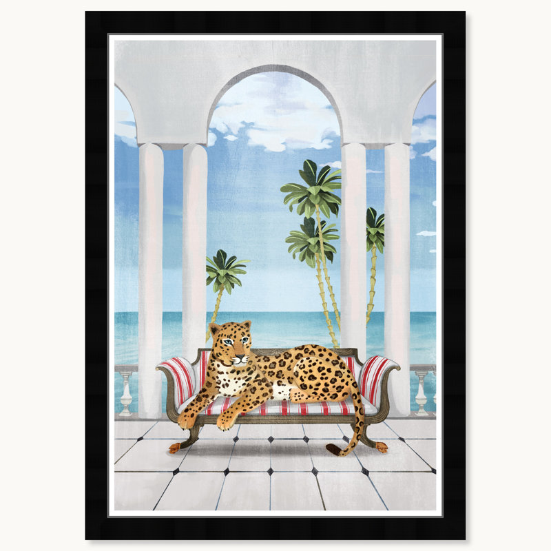 Lounging Spots, Black Framed
