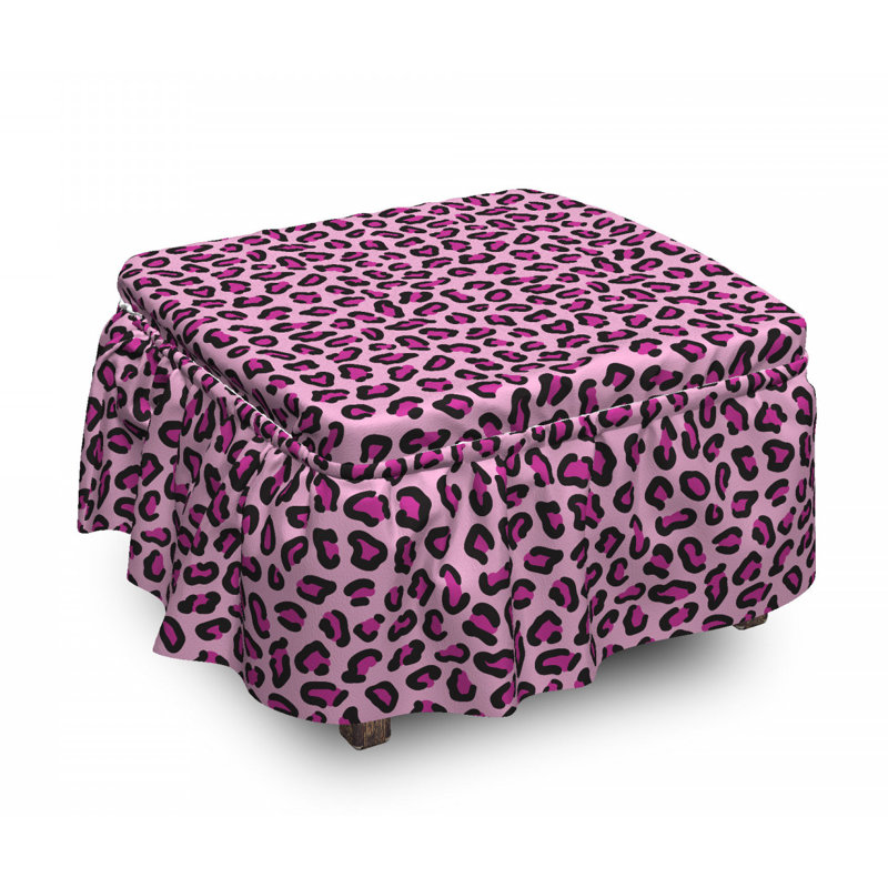 Housse pour repose-pieds animal skin