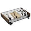 Metal and Solid Wood Underbed Storage