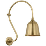 Thomas O'Brien, "Academy 18" Larrabee Barn Light in Matte Black with 16" White Rockhouse Shade