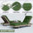 80 X 26 X 4 Inch 4 Pcs Chaise Lounge Cushions Outdoor-1767177169