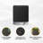 Weathered Concrete Square Planter, Outdoor Indoor Modern Decorative Planter Pot, Lightweight, Weather Resistant, Seamless with Drainage Hole-624362793