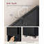 Tall Narrow Bathroom Storage Cabinet with Drawer Adjustable Shelves 30 x 30 x 170 cm