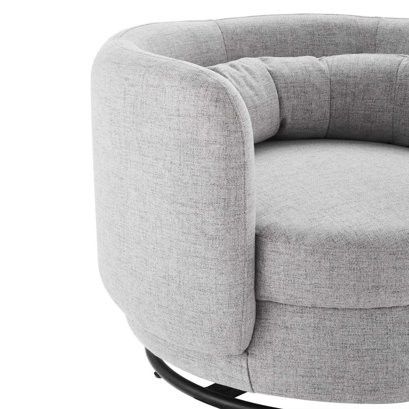 Modway Relish Fabric Upholstered Upholstered Fabric Swivel Chair