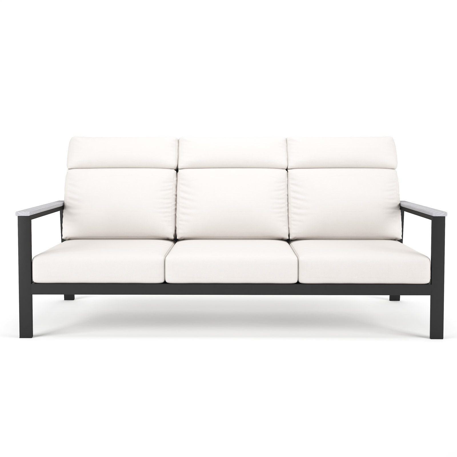 Townsend 80" Sunbrella® Patio Sofa, Canvas White, White, Yes