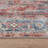 Alice Machine Washable Oriental Flatweave Performance Red/Blue/Ivory Multi Area Rug-808646893