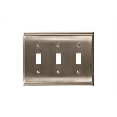 Candler 3-Gang Toggle Light Switch Wall Plate