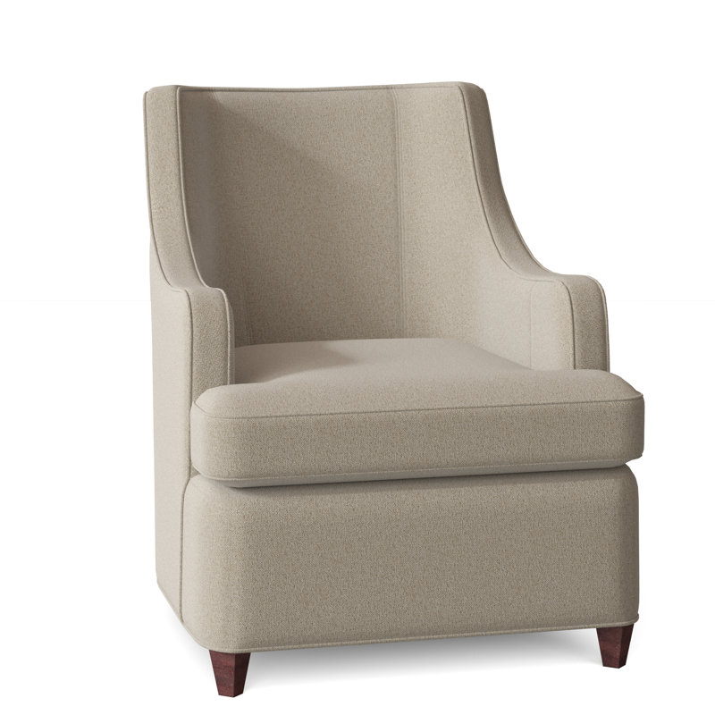 Fauteuil à oreilles Libby Langdon, 8794 Parchemin polypropylène / oléfine, Espresso