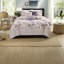 Ensembles de literie confortables en coton, style taupe avec coussins décoratifs pour la maison