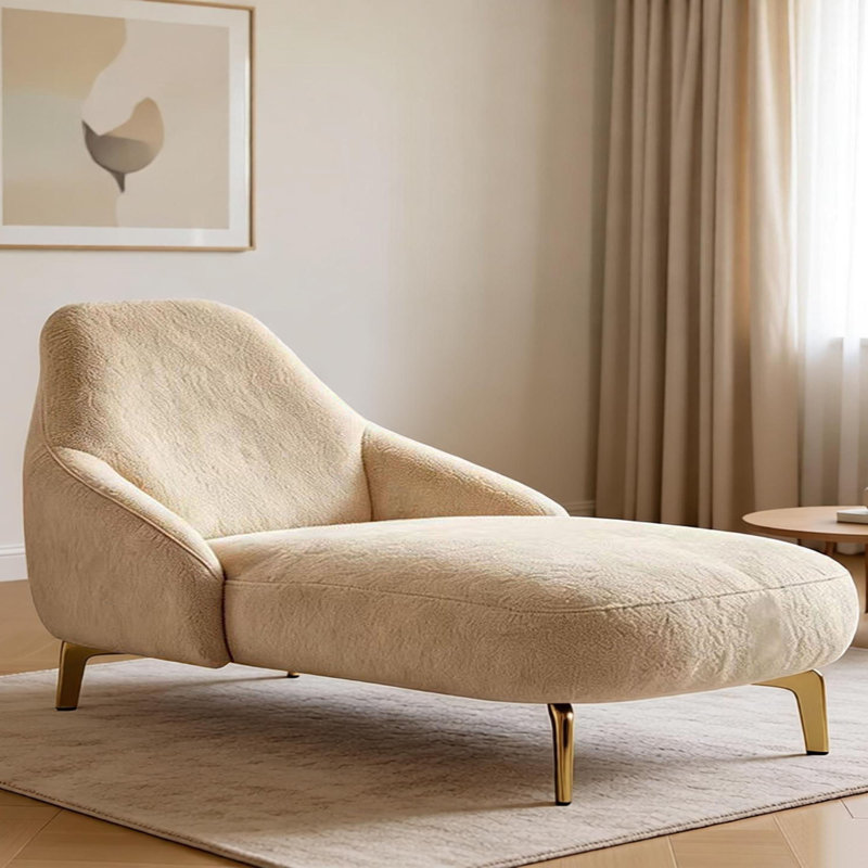 Méridienne de luxe minimaliste de style italien