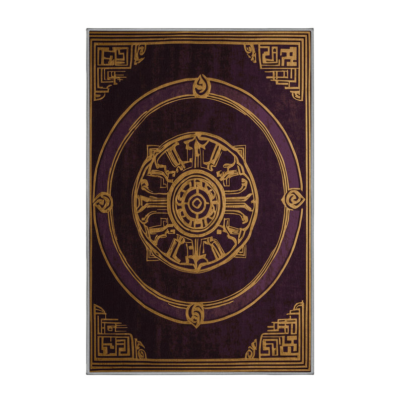 Aegis Ornament Rug, Rectangle 3' x 5'