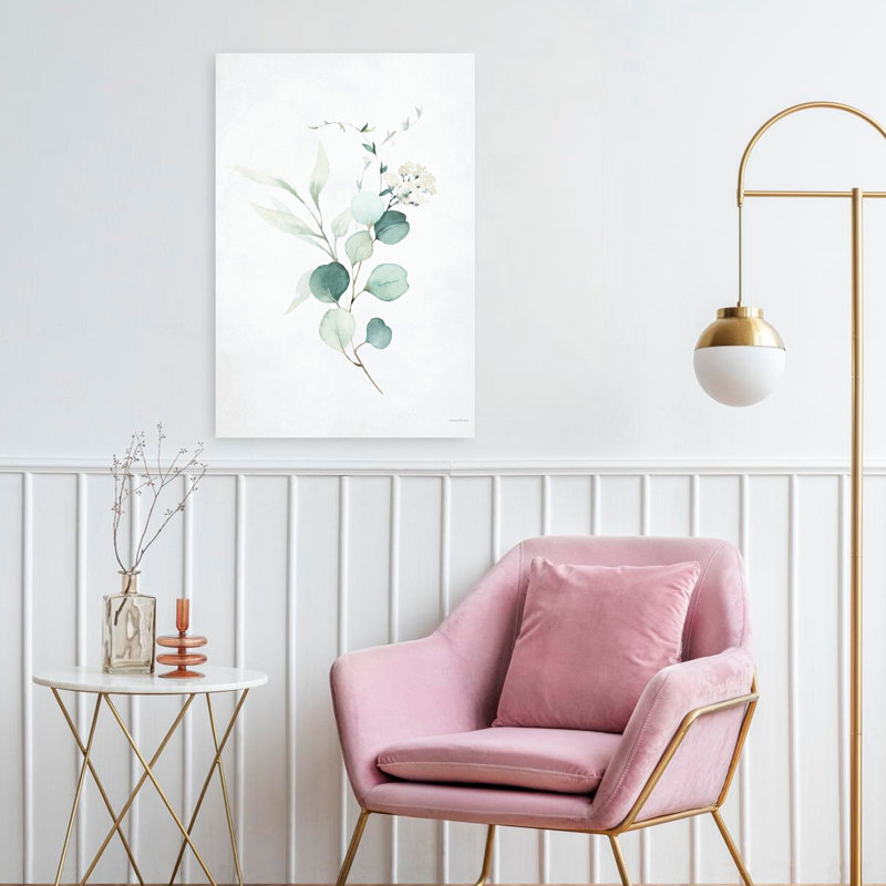 Leafy Retreat 2, art naturel contemporain, H 24 po x l 16 po