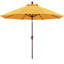 Parasol de marché en oléfine 9 'avec inclinaison et manivelle-1188876252