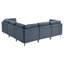 Canapé modulaire en lin avec configuration personnalisée-130835736-130835737-130835738