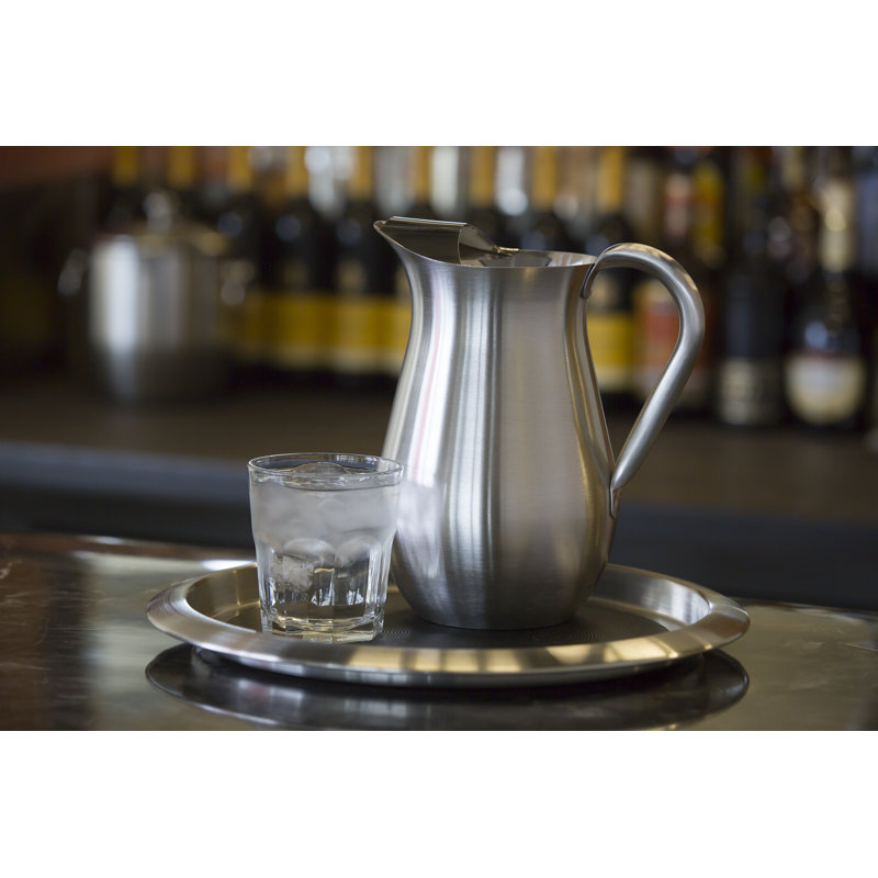Bell Shaped with Ice Guard 67.6 oz. Double Wall Pitcher