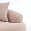 Causeuse courbée beige chaud: sans assemblage-818527507-818527508