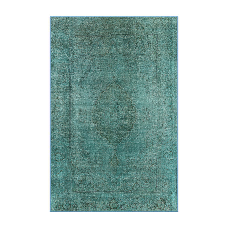 Tapis oriental bleu, Rectangle 5 pi x 7 pi