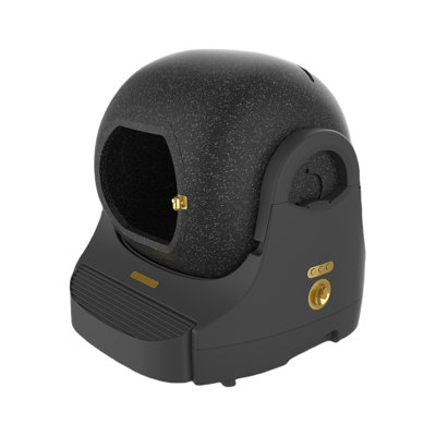 Bac à litière autonettoyant pour chat, bac à litière automatique très grand Dvpets avec tapis pour chats multiples, protection de sécurité intégrée / contrôle des applications auto-développé / contrôle des odeurs, bac à litière intelligent 