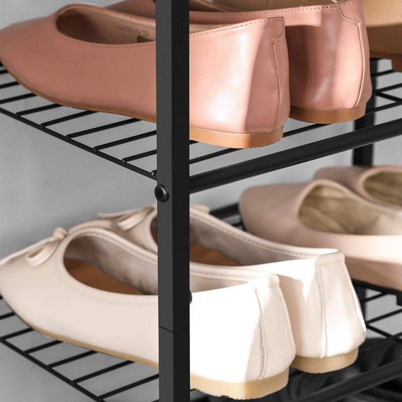 Rangement pour 24 paires de bottes, Noir