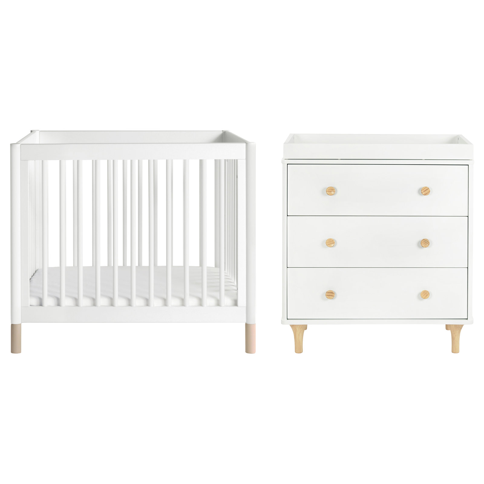 Gelato Mini 2-Piece Nursery Furniture Set