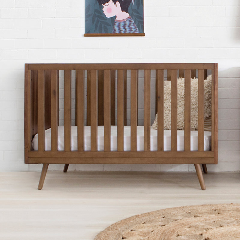Lit de bébé convertible 3-en-1 Nifty, Noyer
