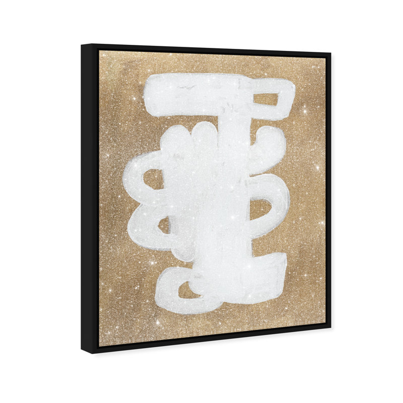 Santana III Canvas Abstract Print by Oliver Gal, Black Frame, 16 x 20, Black Frame, 21"H x 17"W