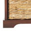 Banc de rangement rembourré à casiers Briananthony-864738077