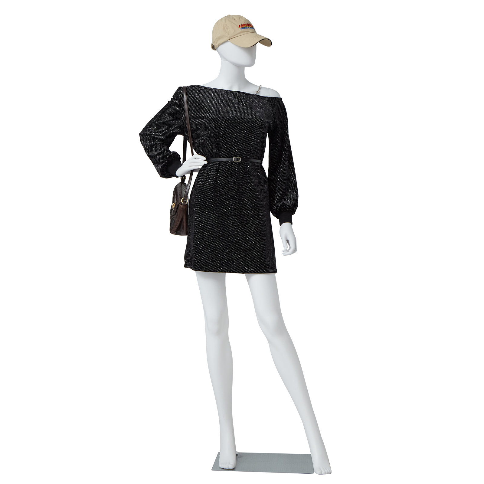 FDW Female Full Body Realistic Mannequin Display Head Turns Dress Form wBase