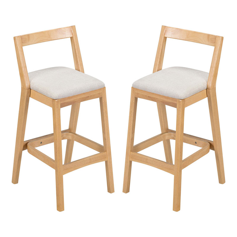 Tabouret de bar Jasper, Naturel