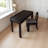 Solid wood retro high-end desk