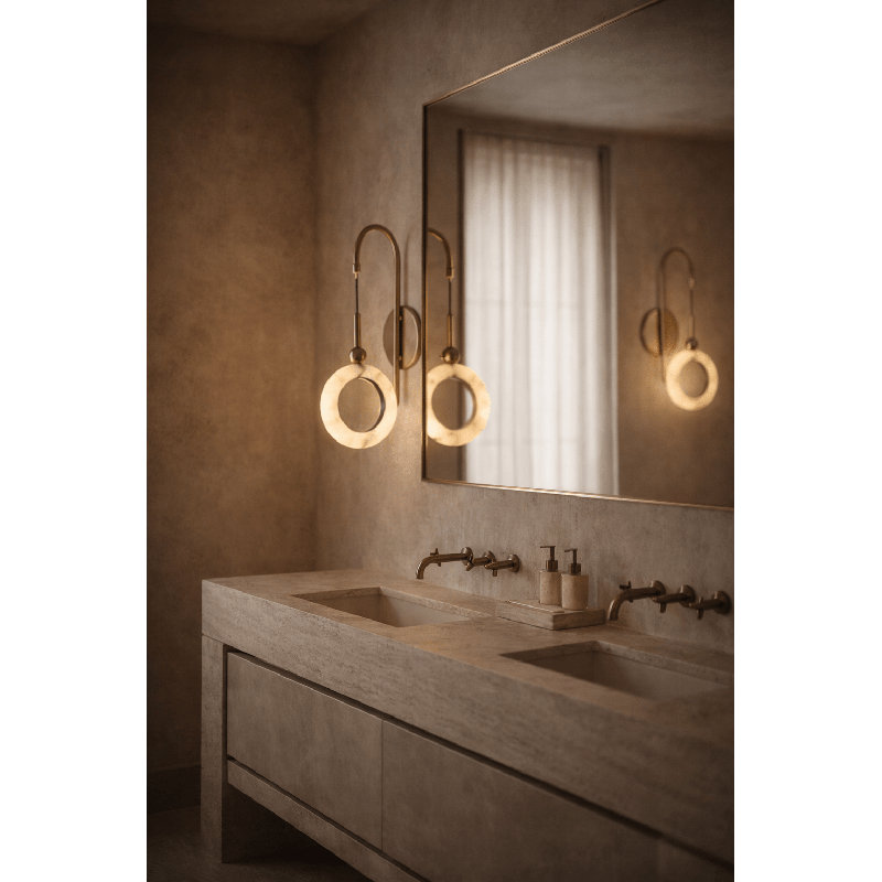 Lustra Ring 6" LED Wall Sconce