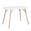 Ackerman Oval Solid Wood Base Dining Table